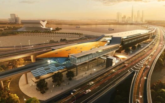 Dubai Blueline Metro